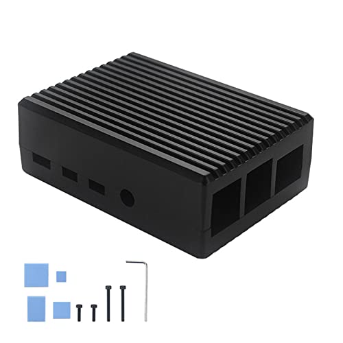 Domasvmd Für 4B-Wärmeableitungsgehäuse, Metallgehäuse für 4B-Motherboard, Aluminiumlegierung, 4B 4 Kühlkörper für 4 Schalen, Gehäuseschutz Domasvmd Für 4B-Wärmeableitungsgehäuse, Metallgehäuse für 4B-Motherboard, Aluminiumlegierung, 4B 4 Kühlkörper für 4 Schalen, Gehäuseschutz von Domasvmd