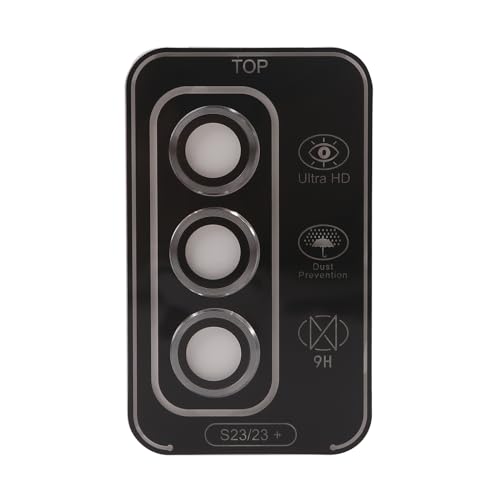 Domasvmd Kamera-Schutzhülle, gehärtetes Glas, ultradünn, 3D-Kamera-Objektivschutz, Handy-Kameraobjektiv-Glas für Sams23/S23+, gehärtetes Glas Domasvmd Kamera-Schutzhülle, gehärtetes Glas, ultradünn, 3D-Kamera-Objektivschutz, Handy-Kameraobjektiv-Glas für Sams23/S23+, gehärtetes Glas von Domasvmd