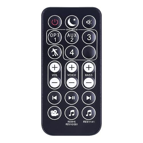Domasvmd Leichte Ersatzfernbedienung RE69151 ABS Fernbedienung mit starkem Gehäuse Suiatble für Polk Magnifi Fernbedienung Nosetup Programmierung erforderlich Domasvmd Leichte Ersatzfernbedienung RE69151 ABS Fernbedienung mit starkem Gehäuse Suiatble für Polk Magnifi Fernbedienung Nosetup Programmierung erforderlich von Domasvmd