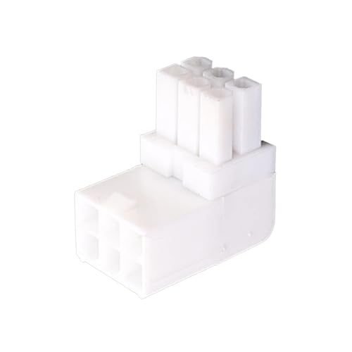 Domasvmd Netzadapter für Desktop-Grafikkarten, 6-polig, 90 Grad abgewinkelt, 1 Stück Domasvmd Netzadapter für Desktop-Grafikkarten, 6-polig, 90 Grad abgewinkelt, 1 Stück von Domasvmd