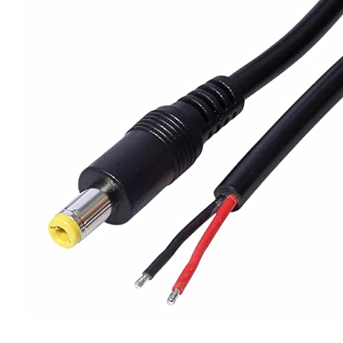 Domasvmd Power Pigtails Kabel, 5,5 mm x 2,5 mm, Stecker auf blankes Kabel, offenes Ende, Netzkabel, 18 AWG, verzinntes Stromkabel, 5,5 mm x 2,5 mm Stecker auf blankes Kabel, offenes Ende Domasvmd Power Pigtails Kabel, 5,5 mm x 2,5 mm, Stecker auf blankes Kabel, offenes Ende, Netzkabel, 18 AWG, verzinntes Stromkabel, 5,5 mm x 2,5 mm Stecker auf blankes Kabel, offenes Ende von Domasvmd
