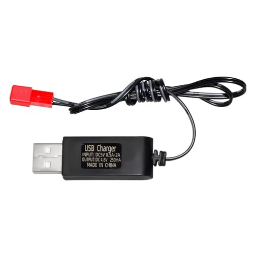 Domasvmd SM2P/JST/KETPlug für ferngesteuertes Auto, 3,6 V, 4,8 V, 6 V, 7,2 V, USB-Ladekabel Domasvmd SM2P/JST/KETPlug für ferngesteuertes Auto, 3,6 V, 4,8 V, 6 V, 7,2 V, USB-Ladekabel von Domasvmd