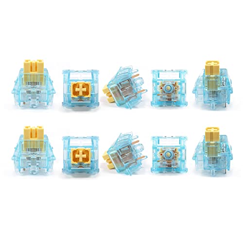 Domasvmd Schalterschaft, 5-polig, mechanischer Schalter, 10 Stück/Set, mechanische Tastaturen, maßgeschneiderter Schalter, Spielzubehör, Schalter Domasvmd Schalterschaft, 5-polig, mechanischer Schalter, 10 Stück/Set, mechanische Tastaturen, maßgeschneiderter Schalter, Spielzubehör, Schalter von Domasvmd