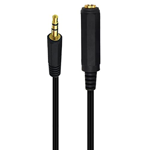 Domasvmd Stereokabel, 3,5 mm Klinkenstecker auf 6,35 mm 1/4 Zoll Buchse, Ersatzkabel, Konverterkabel, kompatibel Domasvmd Stereokabel, 3,5 mm Klinkenstecker auf 6,35 mm 1/4 Zoll Buchse, Ersatzkabel, Konverterkabel, kompatibel von Domasvmd