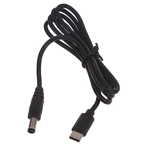 Domasvmd Typ-C USB C auf DC5521 Kabel, 5,5 x 2,1 mm Stecker, 9 V, 12 V, 15 V, 20 V, Netzkabel für Router, Laptop, Kameras, Lautsprecher, 36 W Ausgang, USB-C-Ladekabel für Büro, Zimmer, Camping Domasvmd Typ-C USB C auf DC5521 Kabel, 5,5 x 2,1 mm Stecker, 9 V, 12 V, 15 V, 20 V, Netzkabel für Router, Laptop, Kameras, Lautsprecher, 36 W Ausgang, USB-C-Ladekabel für Büro, Zimmer, Camping von Domasvmd