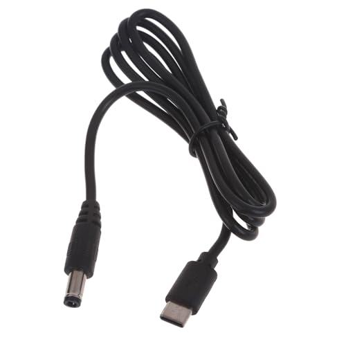 Domasvmd Typ-C USB C auf DC5521 Kabel, 5,5 x 2,1 mm Stecker, 9 V, 12 V, 15 V, 20 V, Netzkabel für Router, Laptop, Kameras, Lautsprecher, 36 W Ausgang, USB-C-Ladekabel für Büro, Zimmer, Camping Domasvmd Typ-C USB C auf DC5521 Kabel, 5,5 x 2,1 mm Stecker, 9 V, 12 V, 15 V, 20 V, Netzkabel für Router, Laptop, Kameras, Lautsprecher, 36 W Ausgang, USB-C-Ladekabel für Büro, Zimmer, Camping von Domasvmd