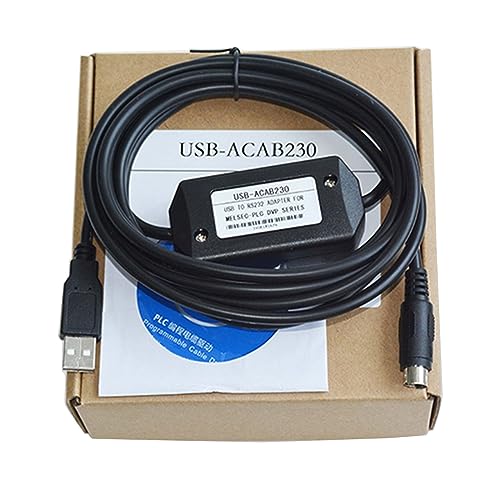 Domasvmd USB-ACAB230 für SPS-Programmierkabel für USB-DVP EX EH SE-Serie Kabel USB-ACAB230 PLC-Programmierkabel Domasvmd USB-ACAB230 für SPS-Programmierkabel für USB-DVP EX EH SE-Serie Kabel USB-ACAB230 PLC-Programmierkabel von Domasvmd