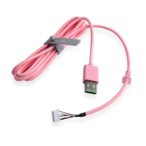 Domasvmd USB-Gaming-Headset-Kopfhörerkabel für Kraken7.1 KrakenV3 Cord Edition, langlebiger, geflochtener Draht, USB-Kabel für Headsets Domasvmd USB-Gaming-Headset-Kopfhörerkabel für Kraken7.1 KrakenV3 Cord Edition, langlebiger, geflochtener Draht, USB-Kabel für Headsets von Domasvmd