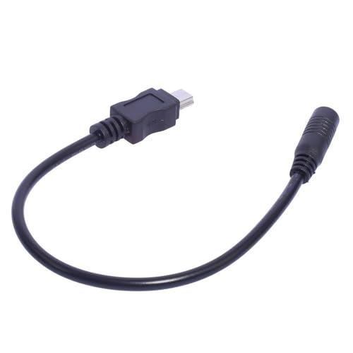 Domasvmd USB-Ladekabel DC 3,5 x 1,35 mm Buchse auf USB-Stecker, Konverter-Anschlusskabel, 22 AWG, 20 cm Länge, schwarze Buchse auf USB-Kabel Domasvmd USB-Ladekabel DC 3,5 x 1,35 mm Buchse auf USB-Stecker, Konverter-Anschlusskabel, 22 AWG, 20 cm Länge, schwarze Buchse auf USB-Kabel von Domasvmd