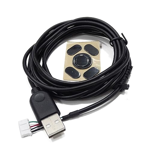 Domasvmd USB-Mäuse-Line-USB-Kabel und Füße Skates Ersatzteile für G102 Gaming-USB-Kabel Domasvmd USB-Mäuse-Line-USB-Kabel und Füße Skates Ersatzteile für G102 Gaming-USB-Kabel von Domasvmd