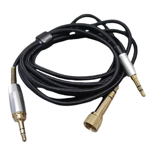 Ersatz-Verlängerungskabel aus geflochtenem Nylon, 3,5 mm auf 3,5 mm, für Headsets 1000XM5, 1000XM4, 1000XM3, 100AAP, 100ABN Headsets, Kopfhörer-Verlängerungskabel von Domasvmd