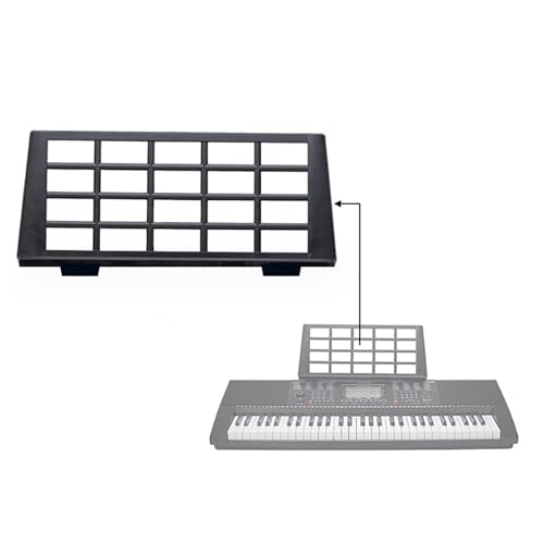 Keyboard-Notenständer, Notenständer, Notenständer, tragbar, langlebig, geeignet für elektronische Notenständer, Keyboard-Notenständer für elektronische Tastatur von Domasvmd