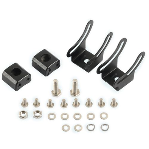 Licht-Halterungen, Aluminiumlegierung, LED-Licht-Halterung, Lichthalterungen für LKW, LED-Licht, Schiebehalterung, 2 Stück Licht-Halterungen, Aluminiumlegierung, LED-Licht-Halterung, Lichthalterungen für LKW, LED-Licht, Schiebehalterung, 2 Stück von Domasvmd