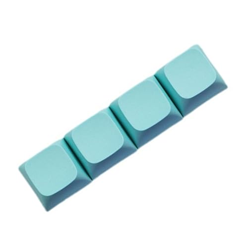PBT-Tastenkappen mit einzigartigem Design für mechanische Tastaturen, bunte Tastenkappen, 4-Tasten-Set für Tipp-Enthusiasten, 4 Stück PBT-Tastenkappen mit einzigartigem Design für mechanische Tastaturen, bunte Tastenkappen, 4-Tasten-Set für Tipp-Enthusiasten, 4 Stück von Domasvmd