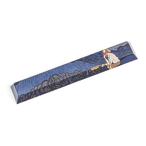 Spacebar-Tastenkappe, DyeSublimierte Tastenkappen, 6,25 U, 6,25 x PBT für die meisten mechanischen Tastaturen, Ersatztastenkappen, 1 x Leertasten-Tastenkappe, PBT-Tastenkappen, CherryProfile 6,25U, Spacebar-Tastenkappe, DyeSublimierte Tastenkappen, 6,25 U, 6,25 x PBT für die meisten mechanischen Tastaturen, Ersatztastenkappen, 1 x Leertasten-Tastenkappe, PBT-Tastenkappen, CherryProfile 6,25U, von Domasvmd
