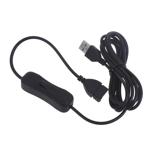 USB-Kabel mit Schaltern, Stecker auf Buchse, An-/Aus-Kipp-Verlängerungskabel, geeignet für Reiserecorder, LED-Schreibtischlampe, Ventilator, Laptop, USB-Ventilator USB-Kabel mit Schaltern, Stecker auf Buchse, An-/Aus-Kipp-Verlängerungskabel, geeignet für Reiserecorder, LED-Schreibtischlampe, Ventilator, Laptop, USB-Ventilator von Domasvmd