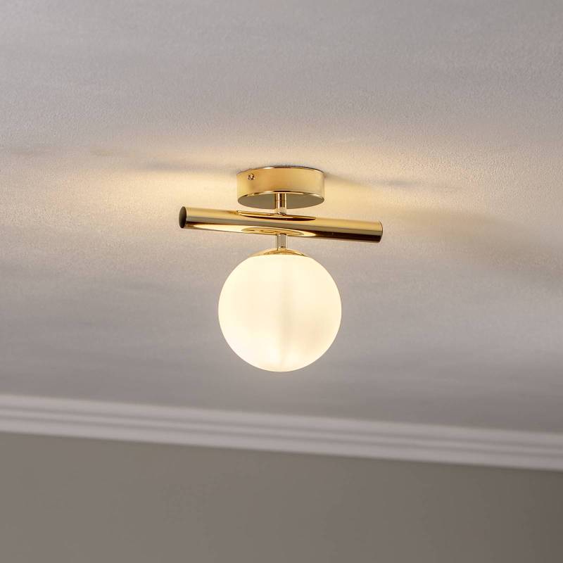 Deckenlampe Linea, gold, einflammig von Domiluce