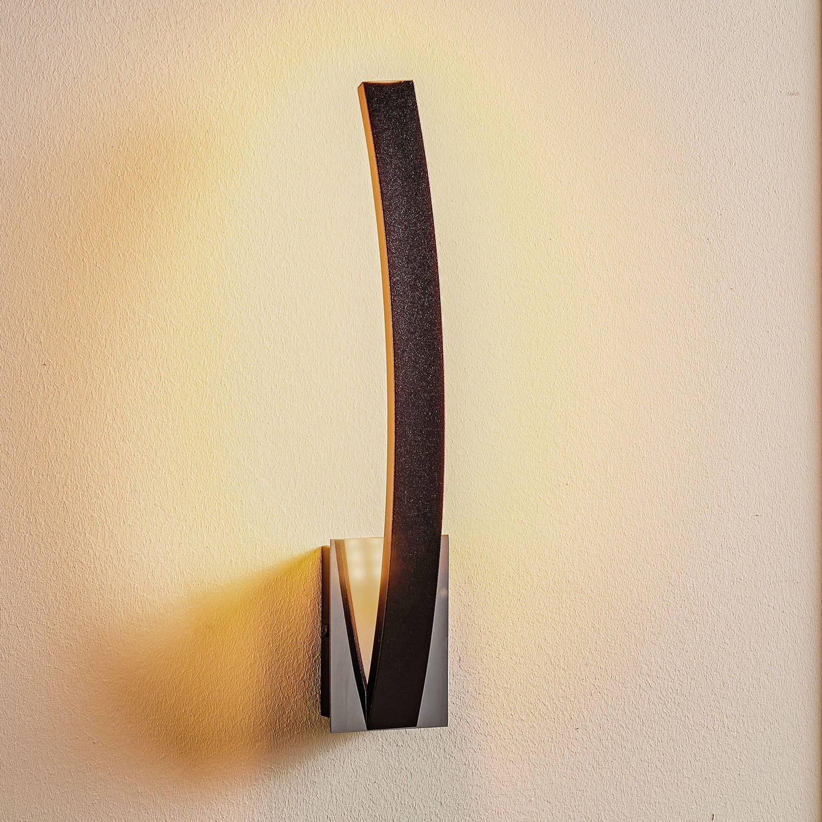 LED-Wandleuchte Umbra indirekt strahlend schwarz LED-Wandleuchte Umbra indirekt strahlend schwarz von Domiluce