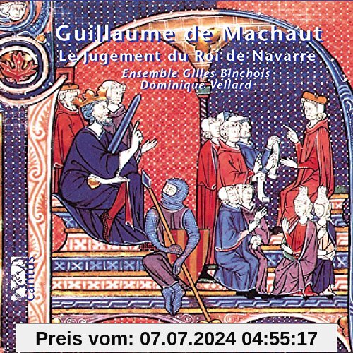 Machaut: le Jugement du Roi de Navarre von Dominique Vellard