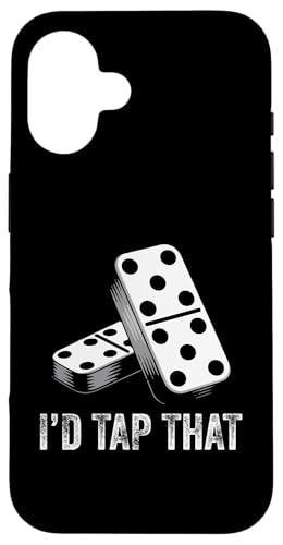 Domino Enthusiast Legespiel I´d Tap Dominoe Player Hülle für iPhone 16 Domino Enthusiast Legespiel I´d Tap Dominoe Player Hülle für iPhone 16 von Domino Game Graphic For Domino Player & Enthusiast