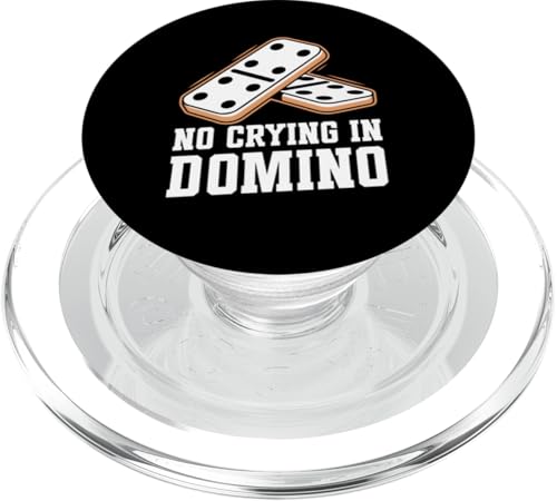Domino Enthusiast Legespiel No Crying Dominoe-Spieler PopSockets PopGrip für MagSafe Domino Enthusiast Legespiel No Crying Dominoe-Spieler PopSockets PopGrip für MagSafe von Domino Game Graphic For Domino Player & Enthusiast