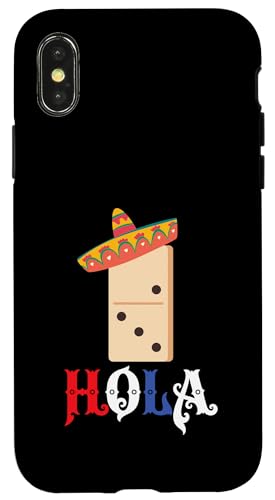 Domino Legespiel Spieler Enthusiast Legespiel Domino Hülle für iPhone X/XS von Domino Game Graphic For Domino Player & Enthusiast