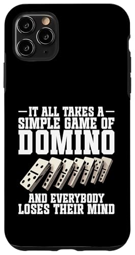Domino-Spieler-Enthusiast Einfaches Spiel Domino Hülle für iPhone 11 Pro Max Domino-Spieler-Enthusiast Einfaches Spiel Domino Hülle für iPhone 11 Pro Max von Domino Game Graphic For Domino Player & Enthusiast