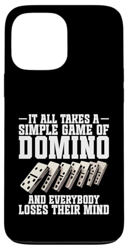 Domino-Spieler-Enthusiast Einfaches Spiel Domino Hülle für iPhone 13 Pro Max Domino-Spieler-Enthusiast Einfaches Spiel Domino Hülle für iPhone 13 Pro Max von Domino Game Graphic For Domino Player & Enthusiast