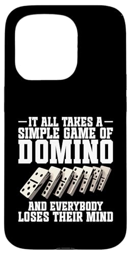 Domino-Spieler-Enthusiast Einfaches Spiel Domino Hülle für iPhone 15 Pro Domino-Spieler-Enthusiast Einfaches Spiel Domino Hülle für iPhone 15 Pro von Domino Game Graphic For Domino Player & Enthusiast