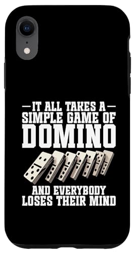 Domino-Spieler-Enthusiast Einfaches Spiel Domino Hülle für iPhone XR Domino-Spieler-Enthusiast Einfaches Spiel Domino Hülle für iPhone XR von Domino Game Graphic For Domino Player & Enthusiast