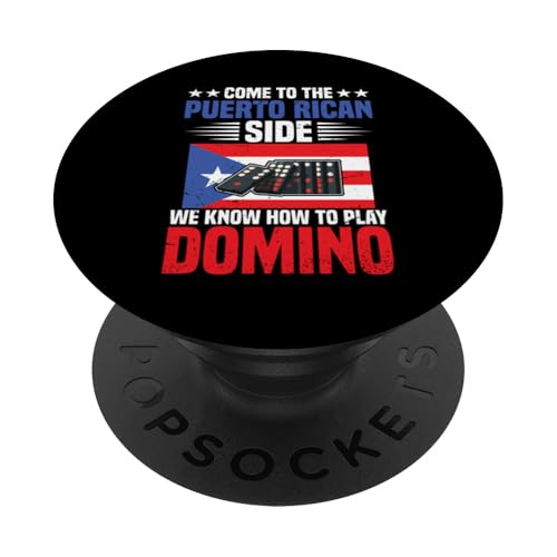 Domino-Spieler-Enthusiasten, wie man Dominospieler spielt PopSockets Klebender PopGrip Domino-Spieler-Enthusiasten, wie man Dominospieler spielt PopSockets Klebender PopGrip von Domino Game Graphic For Domino Player & Enthusiast