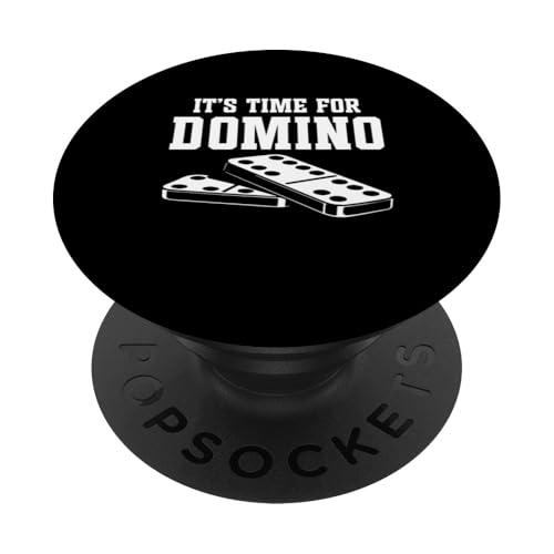 Domino Tile Gaming-Enthusiast Time For Domino PopSockets Klebender PopGrip Domino Tile Gaming-Enthusiast Time For Domino PopSockets Klebender PopGrip von Domino Game Graphic For Domino Player & Enthusiast