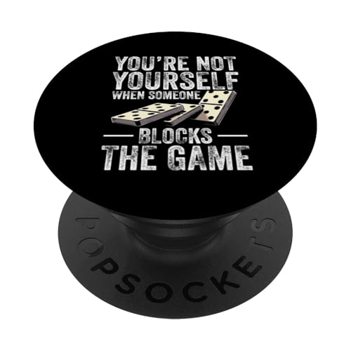 Dominoe Graphic Player Legespiel Not Yourself Dominoe PopSockets Klebender PopGrip Dominoe Graphic Player Legespiel Not Yourself Dominoe PopSockets Klebender PopGrip von Domino Game Graphic For Domino Player & Enthusiast