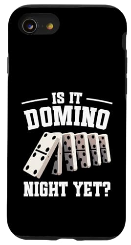 Dominoe King Tile — Spieler-Enthusiast Night Yet Domino Hülle für iPhone SE (2020) / 7 / 8 von Domino Game Graphic For Domino Player & Enthusiast