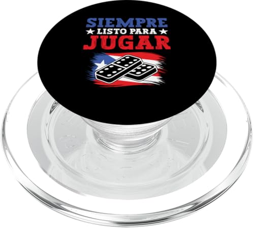Dominospieler Legespiel Enthusiast Siempre Domino Player PopSockets PopGrip für MagSafe Dominospieler Legespiel Enthusiast Siempre Domino Player PopSockets PopGrip für MagSafe von Domino Game Graphic For Domino Player & Enthusiast