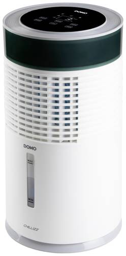 DOMO Air Cooler Chillizz Luftkühler 9.6W (Ø x H) 204mm x 380mm Weiß, Schwarz Timer, mit Luftbefeu von Domo