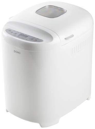 DOMO B3951 Brotbackautomat Antihaftbeschichtung, Timerfunktion Weiß von Domo