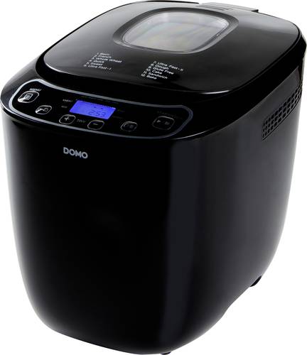 DOMO B3973 Brotbackautomat Timerfunktion, mit Display Schwarz DOMO B3973 Brotbackautomat Timerfunktion, mit Display Schwarz von Domo