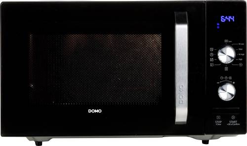 DOMO DO2924 Mikrowelle Schwarz 800W Timerfunktion von Domo