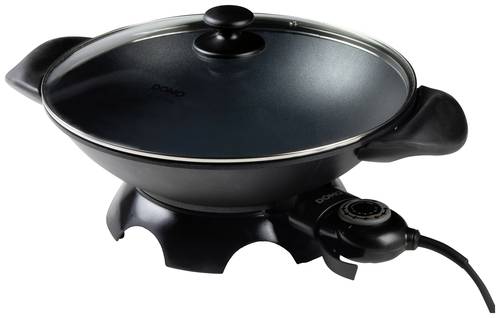 DOMO DO8708W DO8708W Elektro-Wok Schwarz von Domo