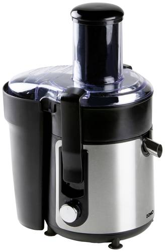 DOMO Entsafter DO9236J 600 W, 800W Schwarz, Edelstahl von Domo