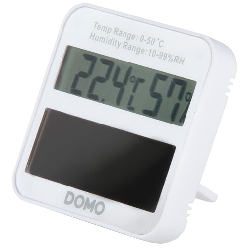 DOOMO DO3101 Thermometer/Hygrometer digital - solarbetrieben von Domo
