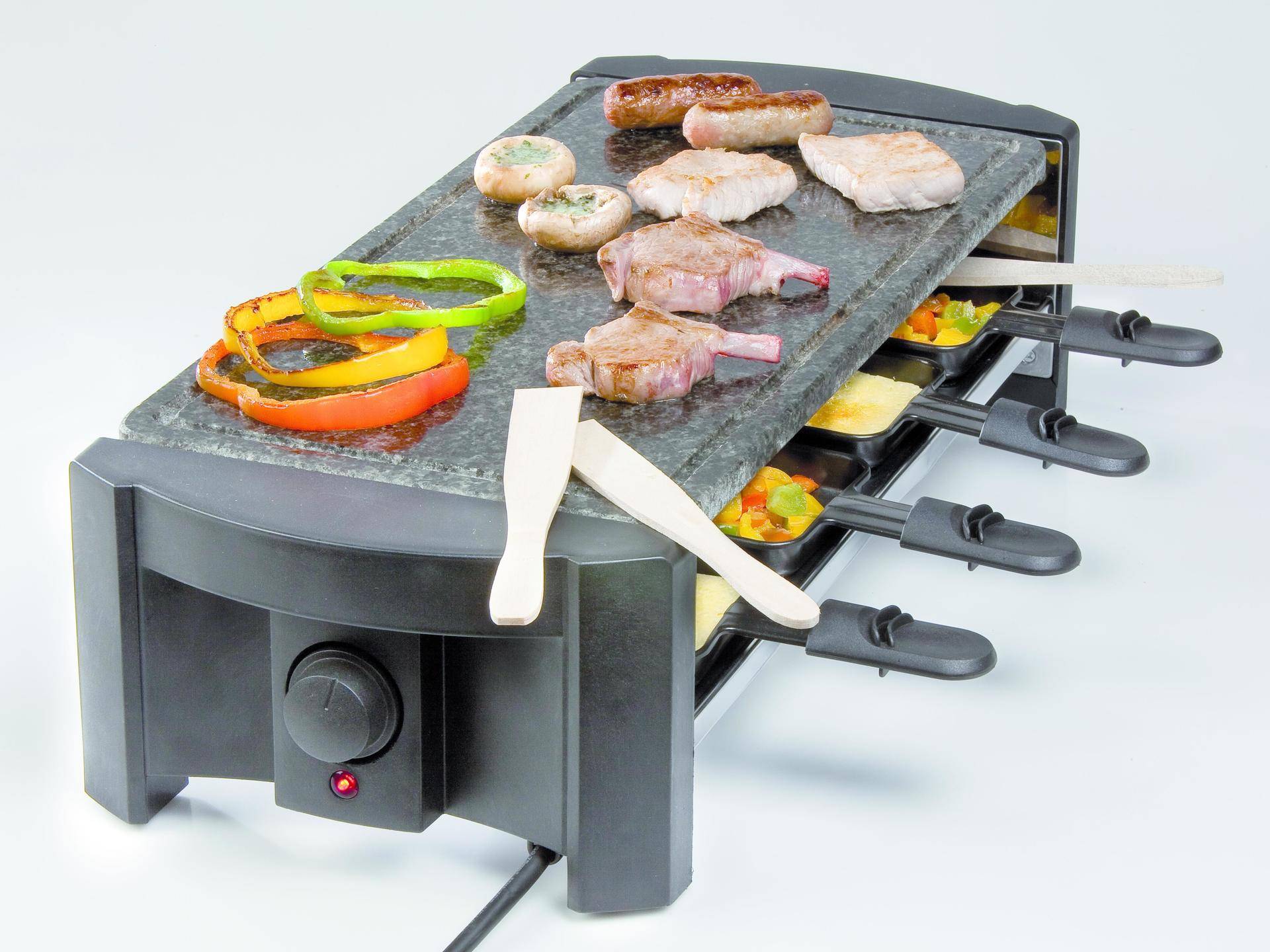 Domo DO9039G Grill Kamin Elektro 1300W Schwarz Barbecue & Grill (DO9039G) von Domo