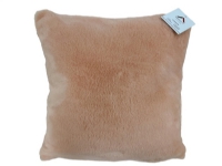 Domoletti Fake Rabbit Fleece Cushion 45X45 Pink von Domoletti