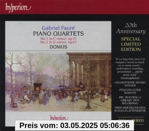 Piano Quartets C- / G-Minor von Domus