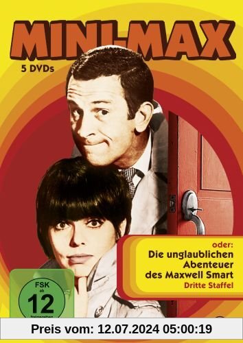 Mini-Max oder: Die unglaublichen Abenteuer des Maxwell Smart - Dritte Staffel [5 DVDs] von Don Adams