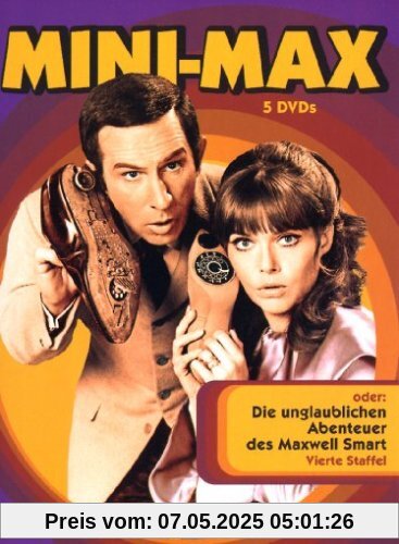 Mini-Max oder: Die unglaublichen Abenteuer des Maxwell Smart - Vierte Staffel [5 DVDs] von Don Adams