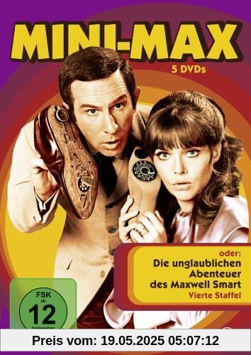 Mini-Max oder: Die unglaublichen Abenteuer des Maxwell Smart - Vierte Staffel [5 DVDs] von Don Adams