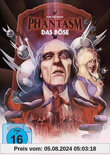 Phantasm - Das Böse 1 - Mediabook  (+ DVD) (+ Bonus-DVD) [Blu-ray] von Don Coscarelli