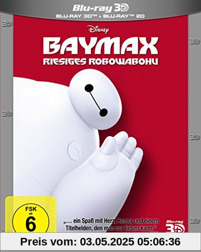 Baymax - Riesiges Robowabohu 3D+2D [3D Blu-ray] von Don Hall